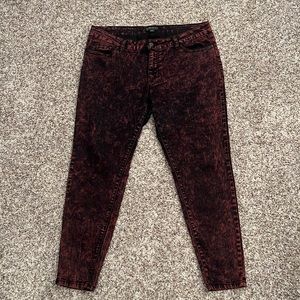 Forever 21 PLUS SIZE 18 Skinny Stretch Acid Wash Jeans